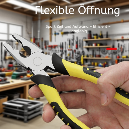 Arbeitssparende Elektriker-Diagonalzange aus Stahl