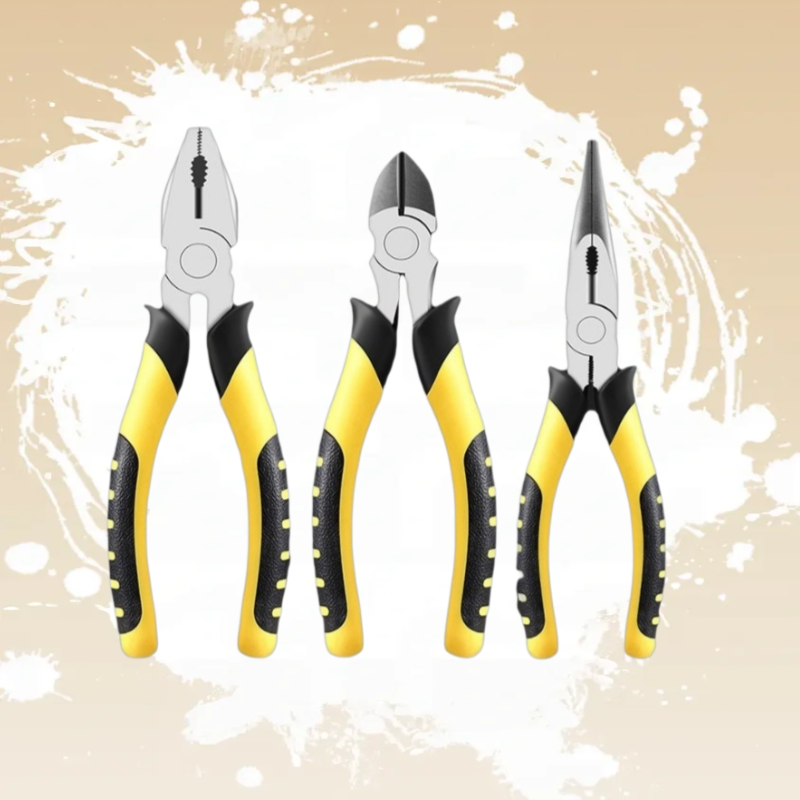 Arbeitssparende Elektriker-Diagonalzange aus Stahl