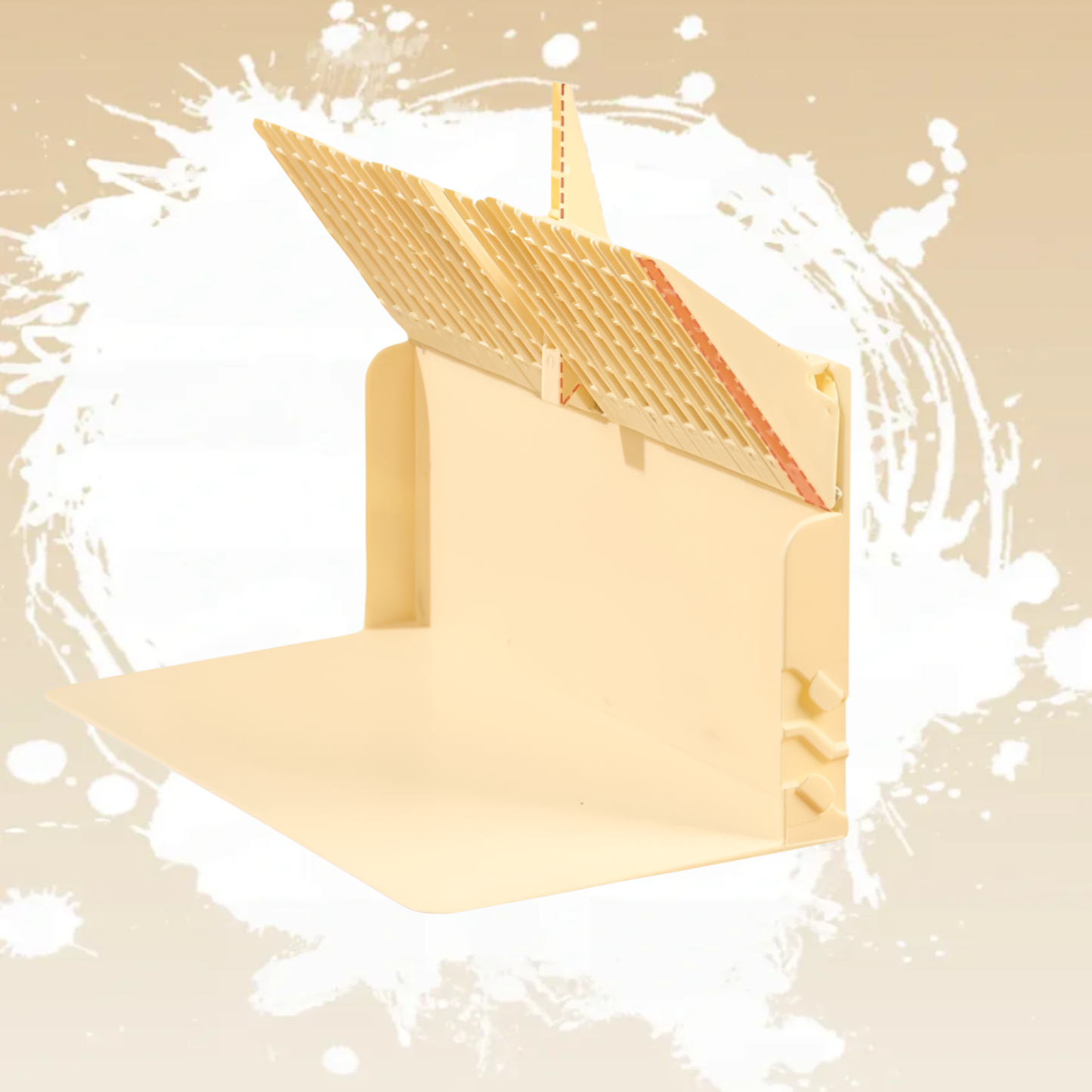 Kunststoff Buchhalter Tischregal Aufbewahrungsständer für Bücher