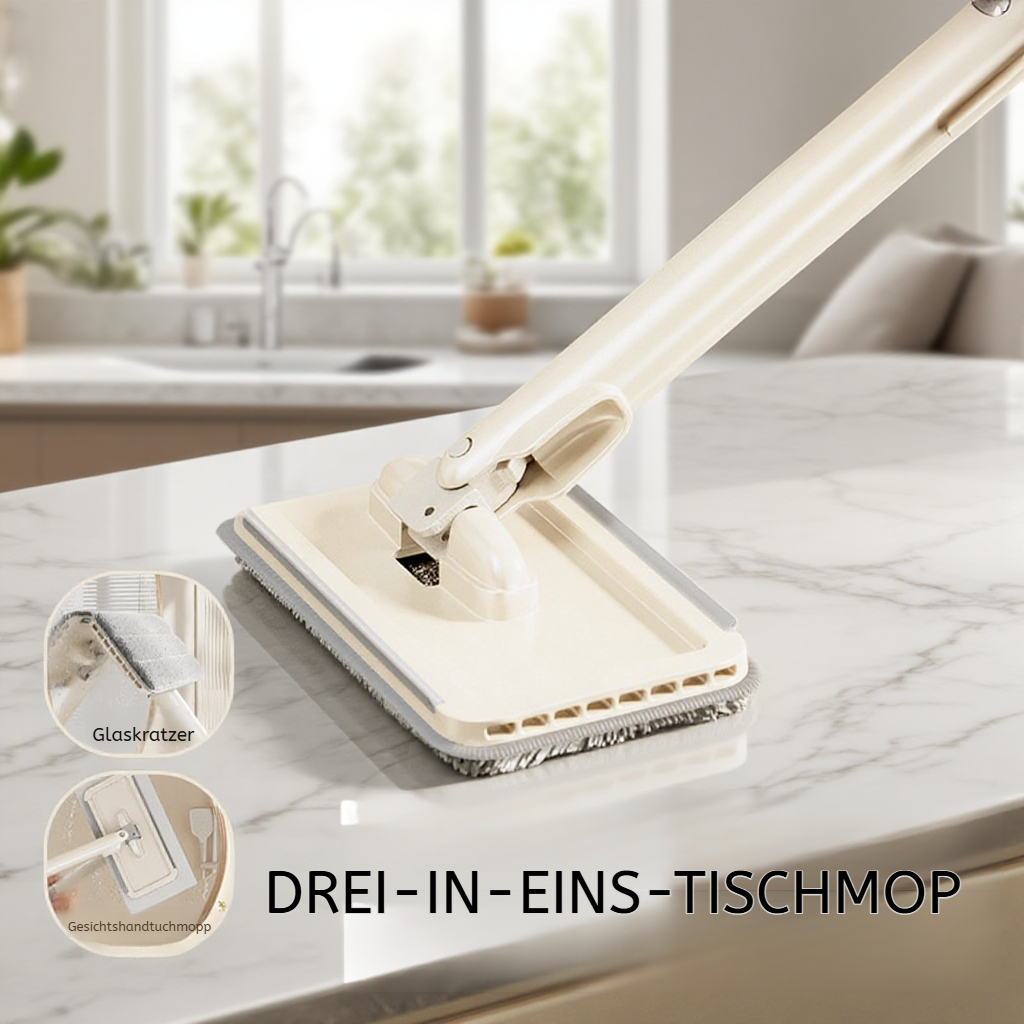 Mini Multifunktions-Automatik-Wischmopp für den Schreibtisch – Freihändige Nutzung