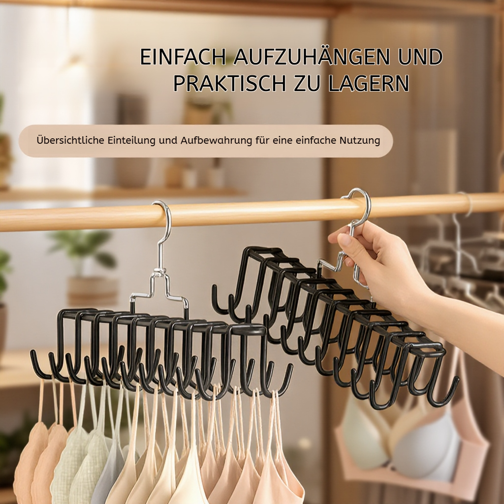 Mehrzweck-Wäscheaufhänger mit massiver Speicherfunktion