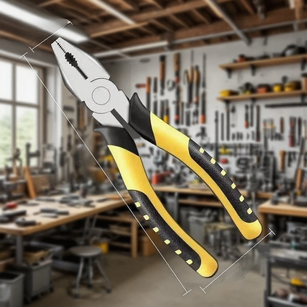 Arbeitssparende Elektriker-Diagonalzange aus Stahl