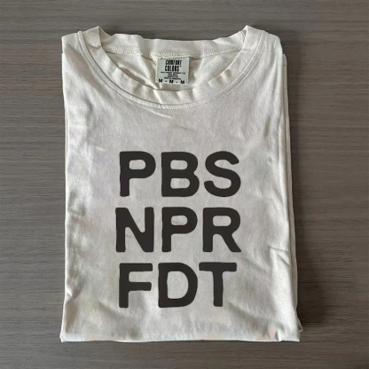 PBS、NPR、FDT T-Shirt