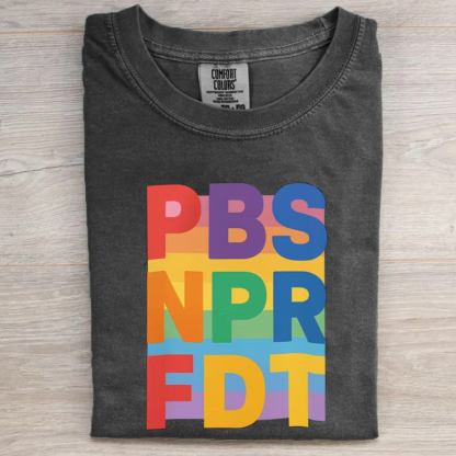 Pbs NPR FDT T-Shirt