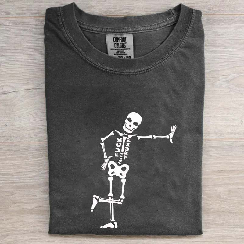 Slightly FDT Halloween Skeleton T-Shirt