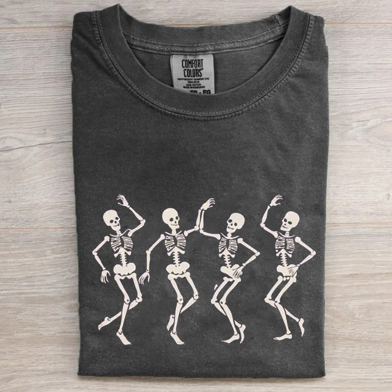 Slightly FDT Halloween Skeleton T-Shirt