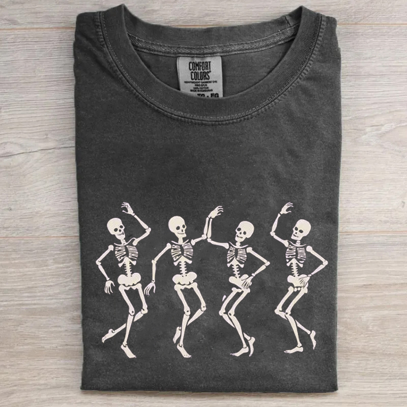 Slightly FDT Halloween Skeleton T-Shirt