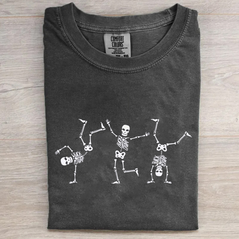 Slightly Subtle FDT Halloween Skeleton T-Shirt