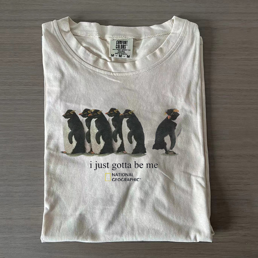 I Just Gotta Be Me Penguins Heavyweight T-shirt
