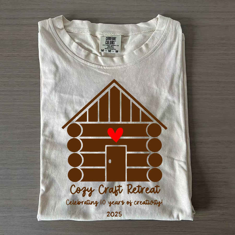 Cozy Craft Retreat 2025 T-shirt