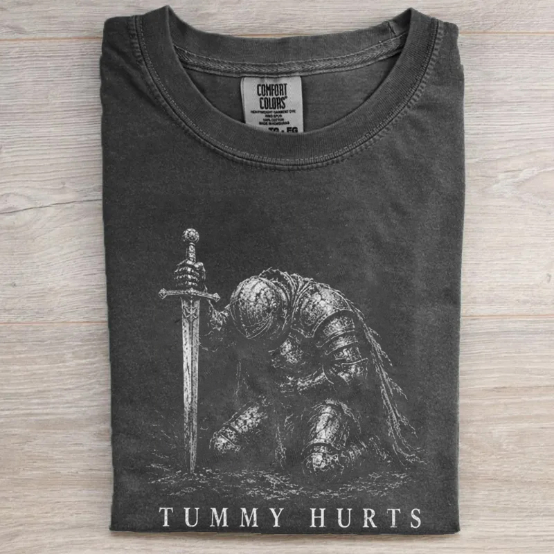 Tummy Hurts Knight T-shirt