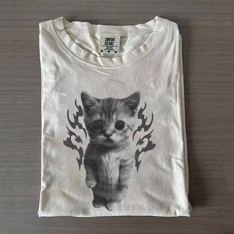 Goofy Cat Meme  T-shirt