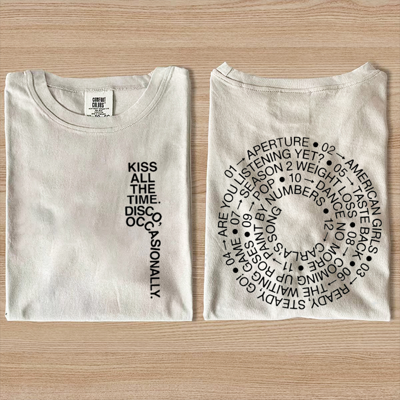 Retro Pop Concert Fan Disco Inspired T-shirt