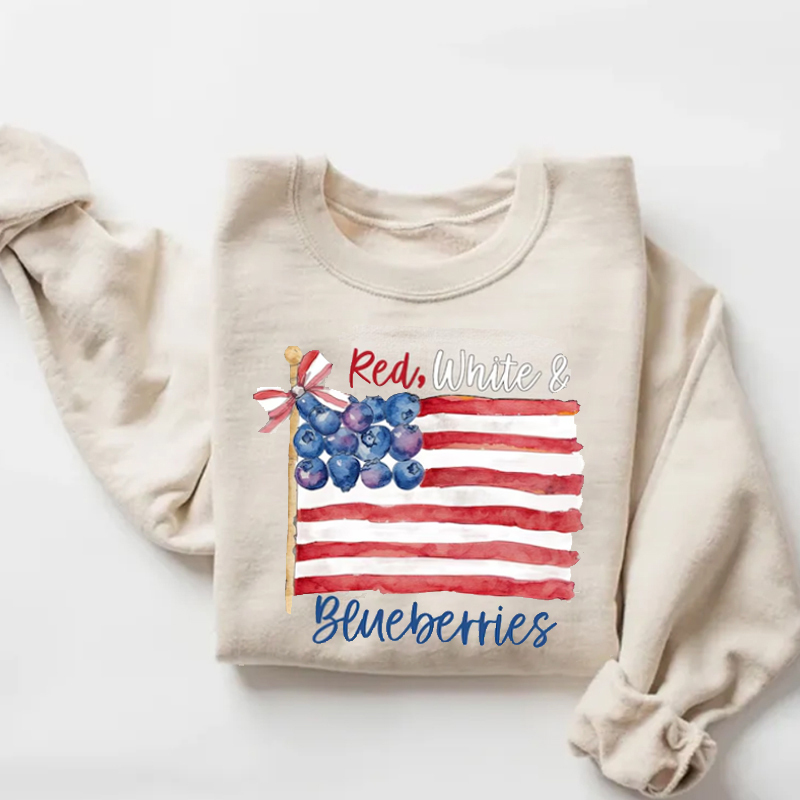 Red White & Blueberries Sweatshirt