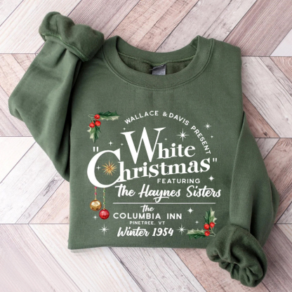 White Christmas Movie Sweatshirt