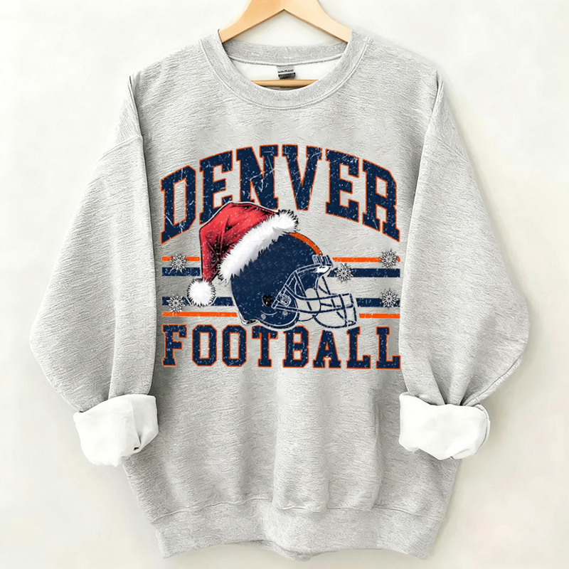 Denver Retro Football Sweatshirt