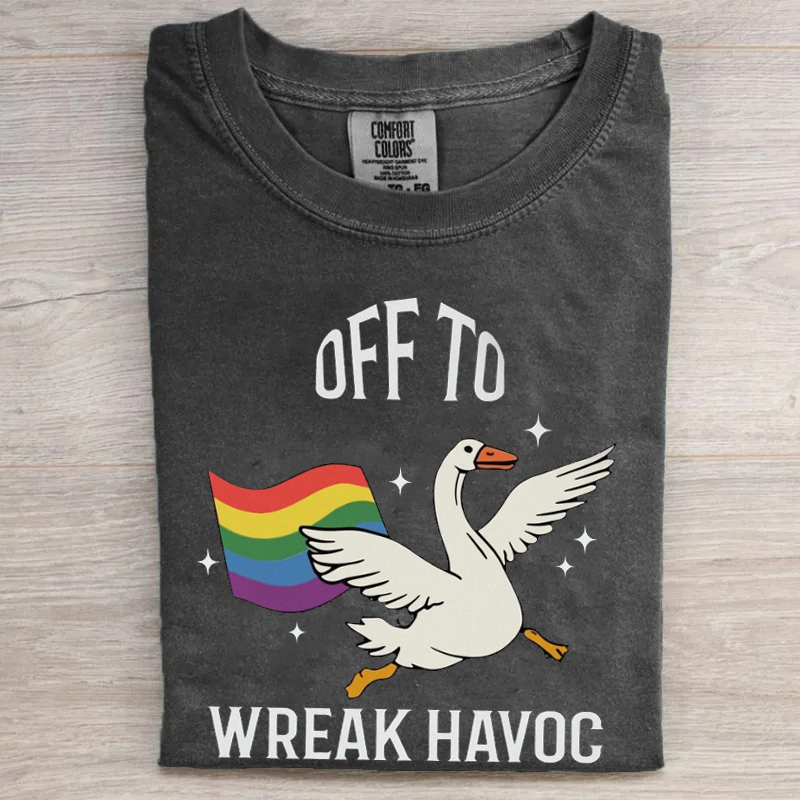 Off To Wreak Havoc T-shirt