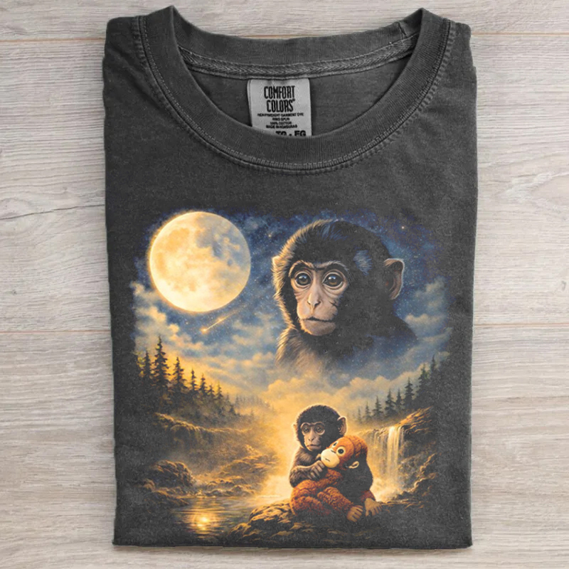 Punch Monkey Moon T-Shirt