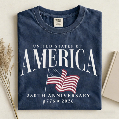1776 2026 Land Of The Free Patriotic T-shirt