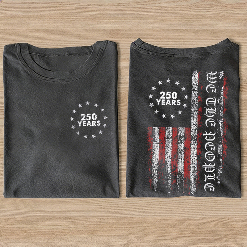 1776 2026 Land Of The Free Patriotic T-shirt
