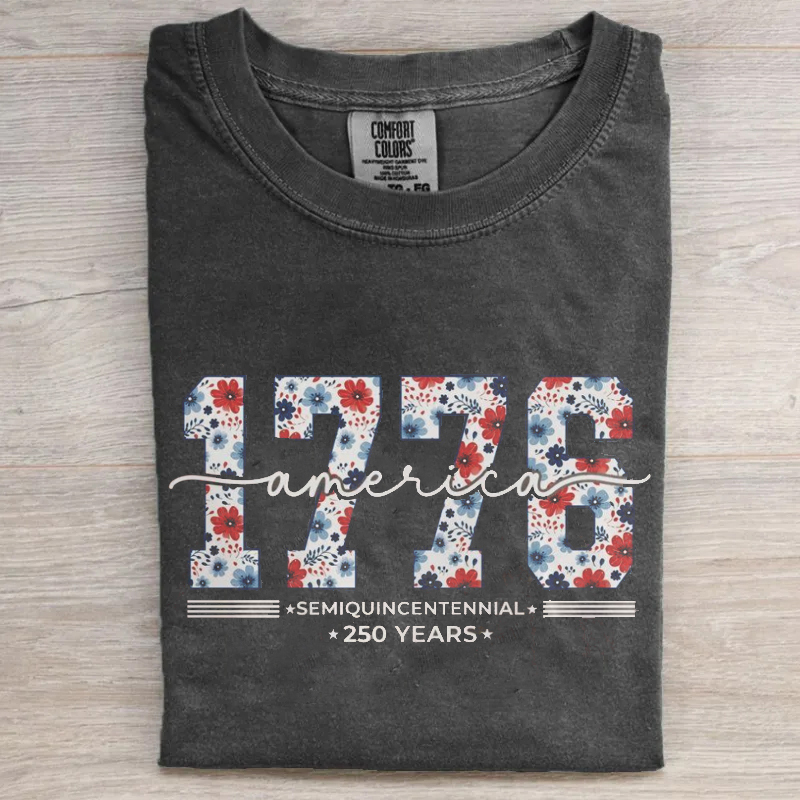 1776 2026 Land Of The Free Patriotic T-shirt