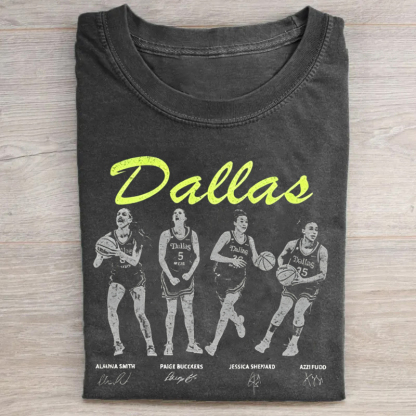 Dallas Basketball Vintage T-Shirt
