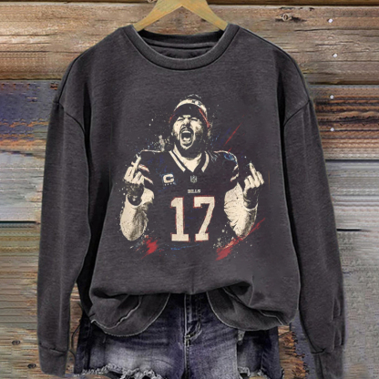 Vintage Buffalo Football Sweatshirt