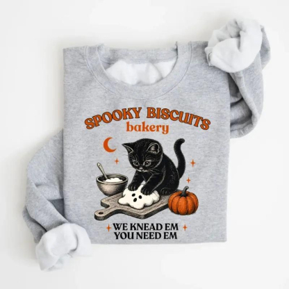 Kitty Biscuits Halloween Sweatshirt