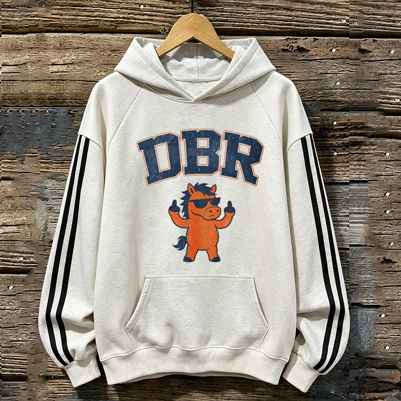 Denver Retro Football Hoodie