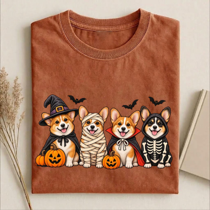 Cute Corgis in Costumes T-shirt