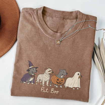 Halloween Pitbull T-shirt