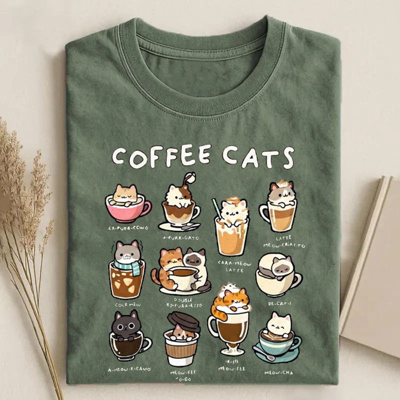 Coffee Cats T-shirt