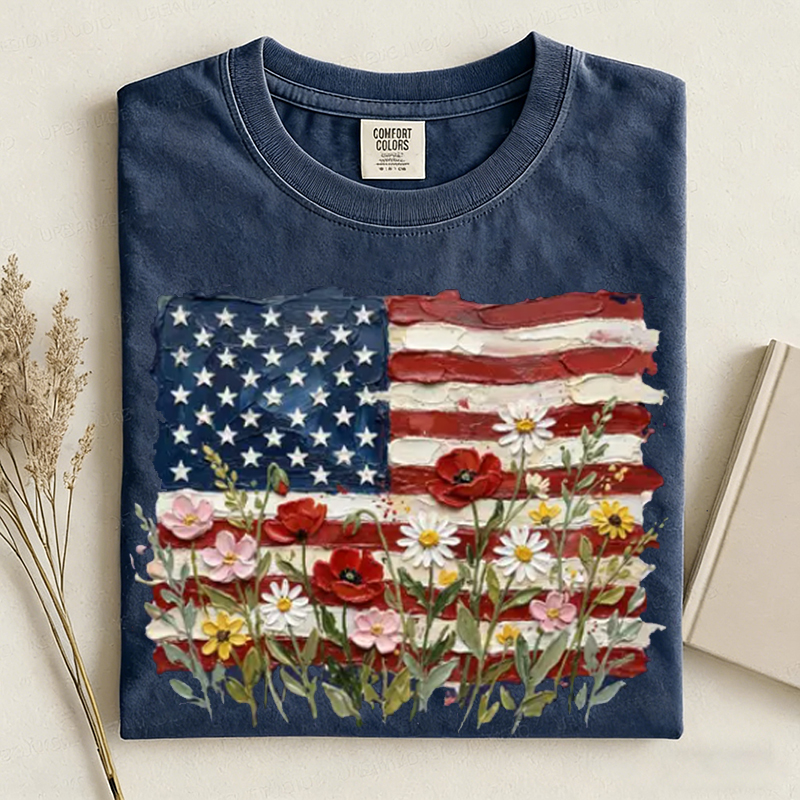 1776 2026 Land Of The Free Patriotic T-shirt