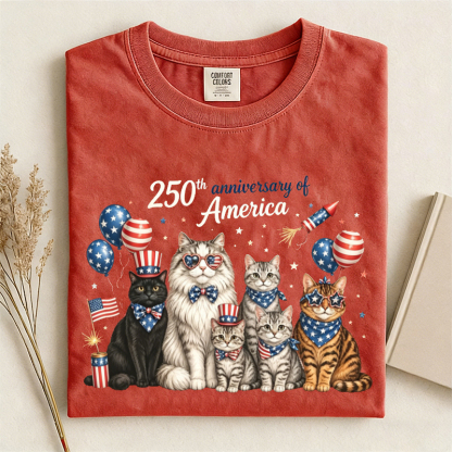 1776 2026 Land Of The Free Patriotic T-shirt