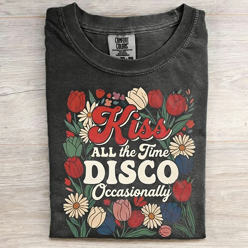Retro Pop Concert Fan Disco Inspired T-shirt