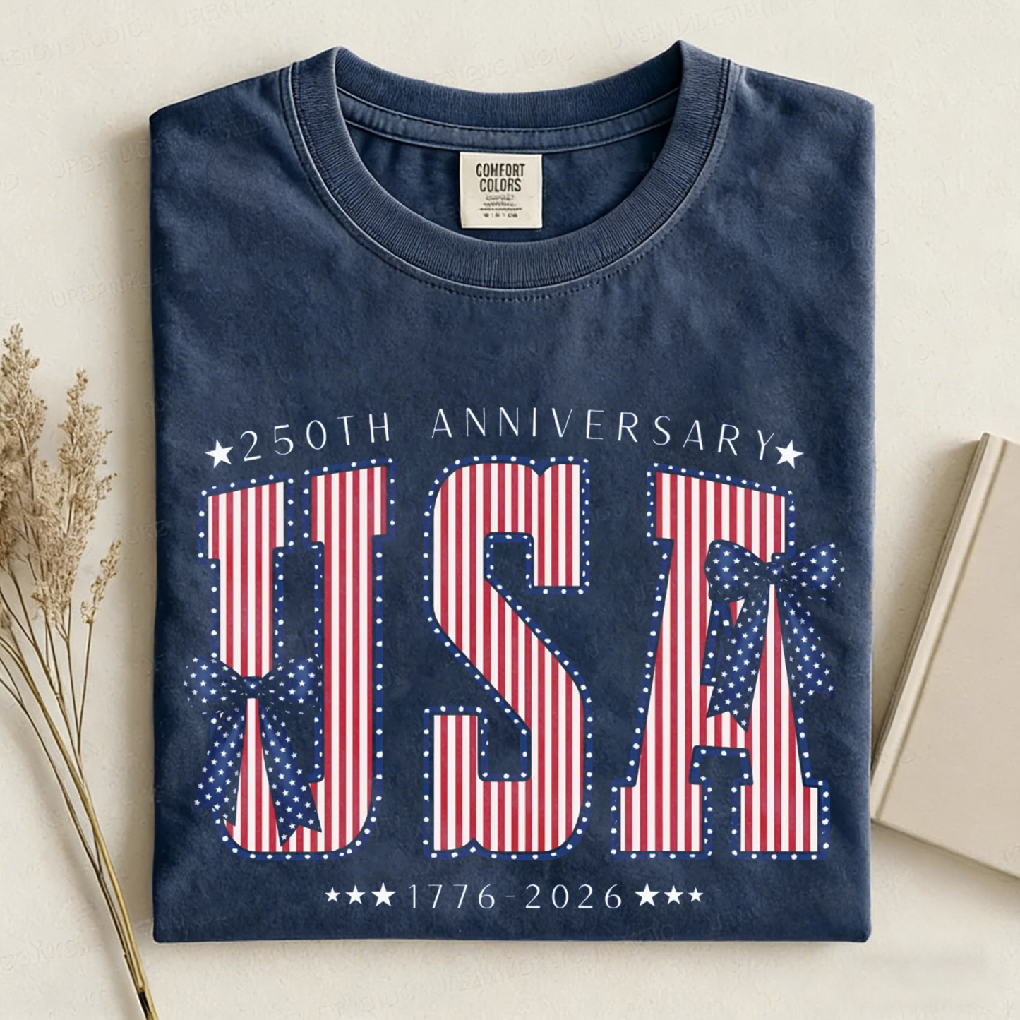 1776 2026 Land Of The Free Patriotic T-shirt