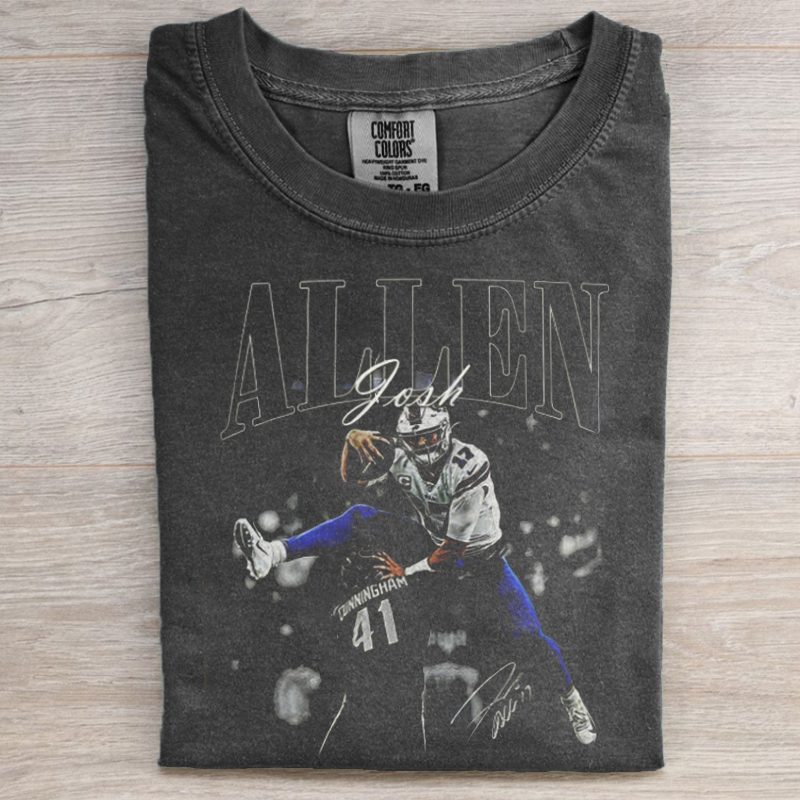 Buffalo Football Vintage Style Comfort Colors T-shirt