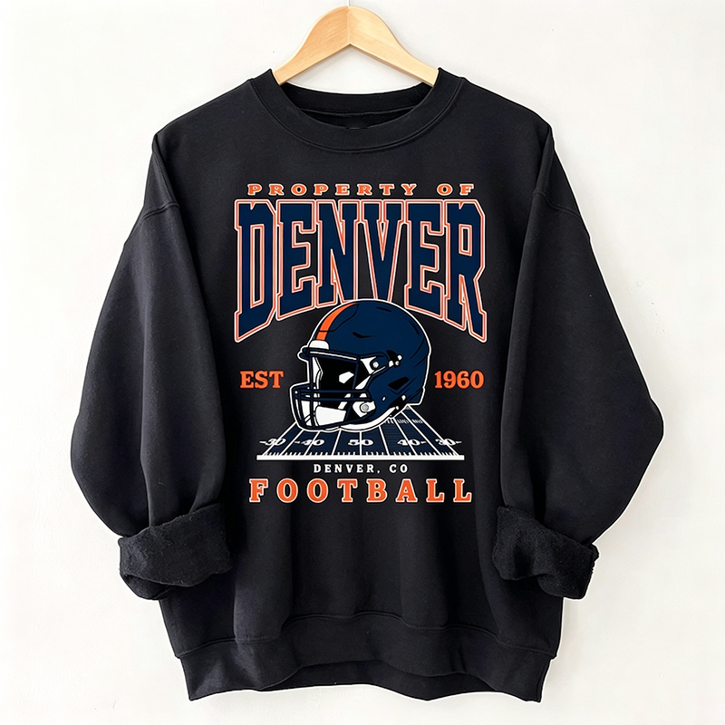 Vintage Denver Football Sweatshirt