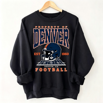 Vintage Denver Football Sweatshirt