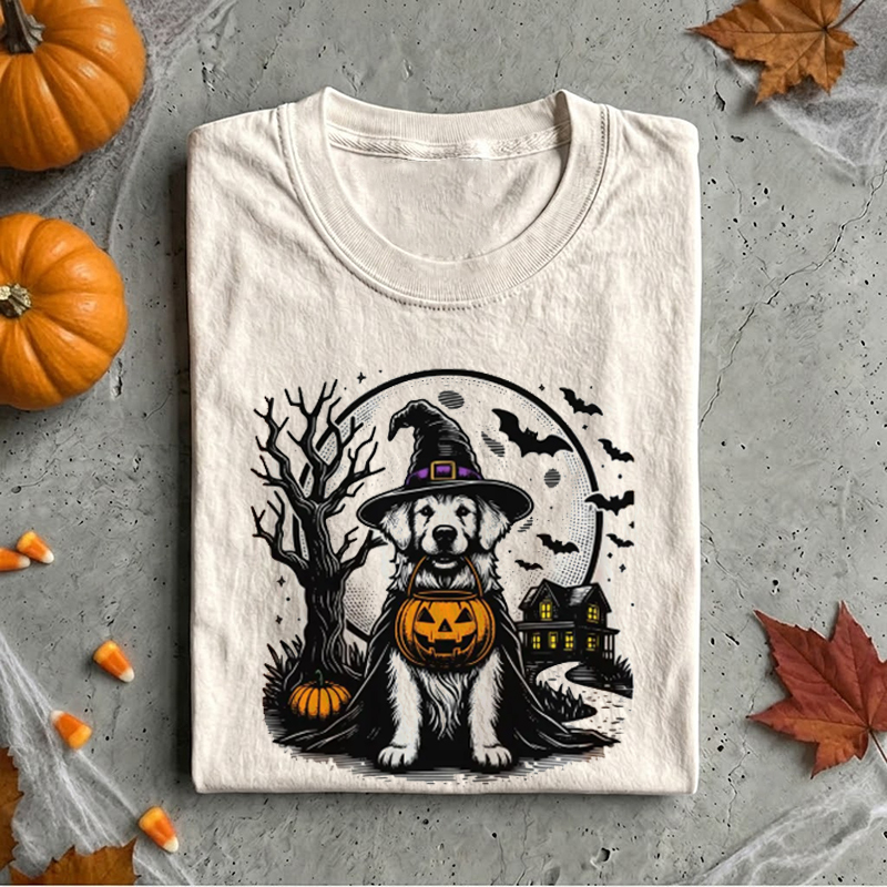 Halloween Golden Retriever T-Shirt