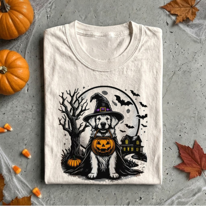 Halloween Golden Retriever T-Shirt