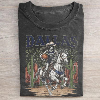 Dallas Basketball Vintage T-Shirt