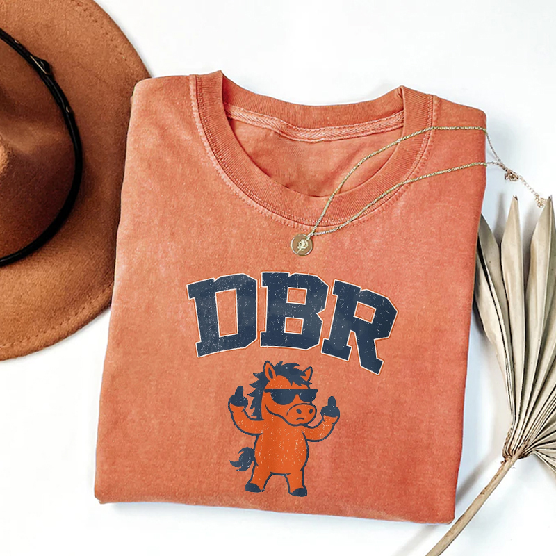 Denver Retro Football  T-shirt