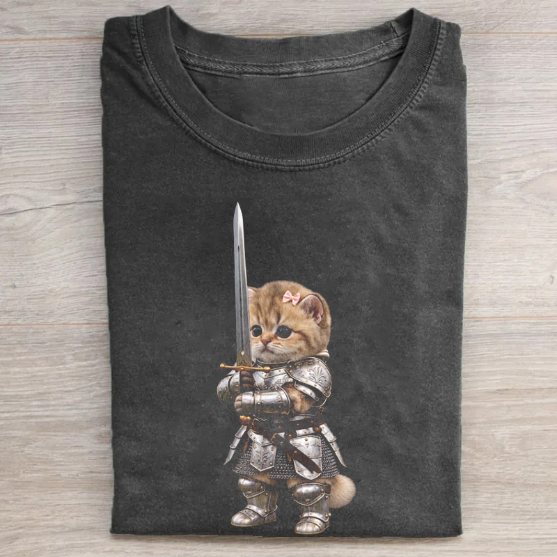 Kitten Knight T-shirt
