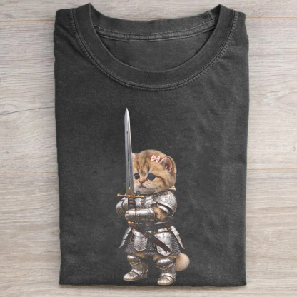 Kitten Knight T-shirt