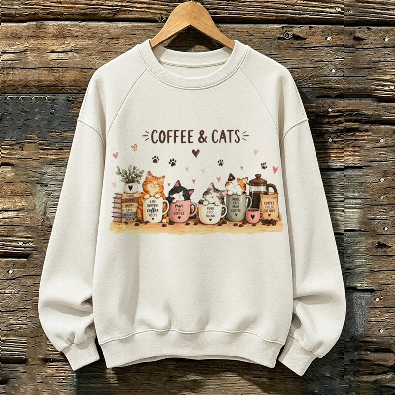 Funny Cat Lover Sweatshirt