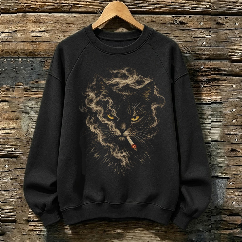 Gangster Cat Sweatshirt