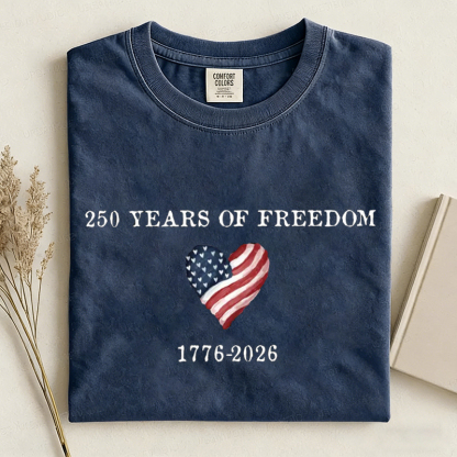 1776 2026 Land Of The Free Patriotic T-shirt