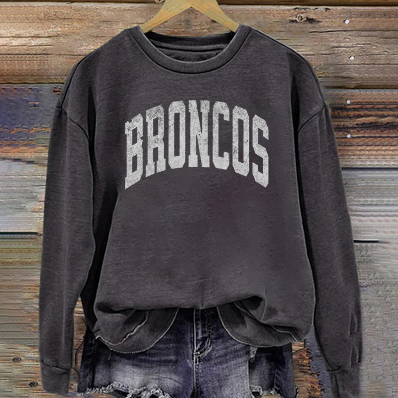 Denver Retro Football Sweatshirt