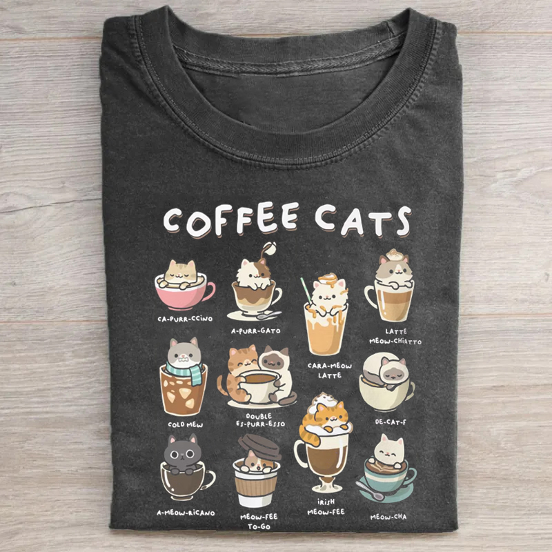 Coffee Cats T-shirt